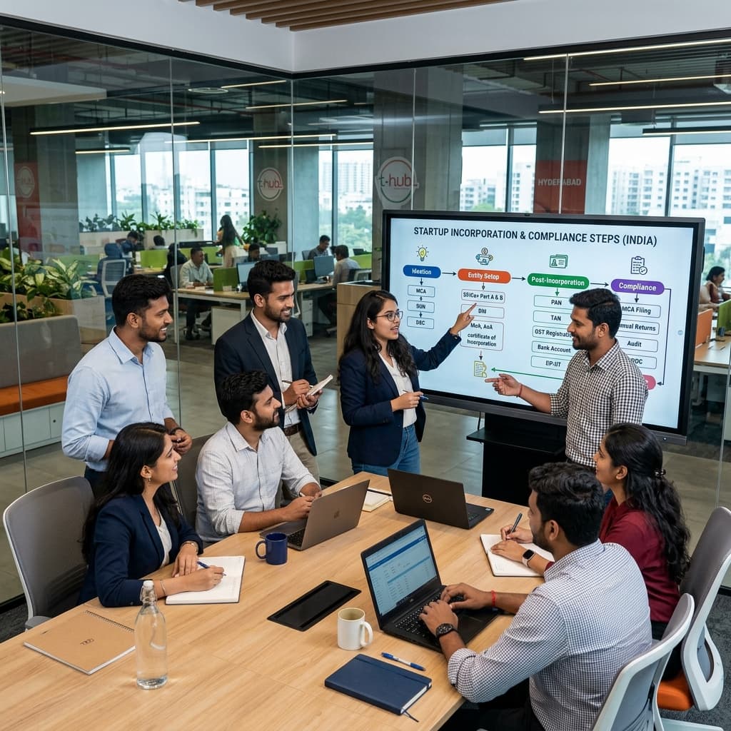 First-year compliance for a newly incorporated company