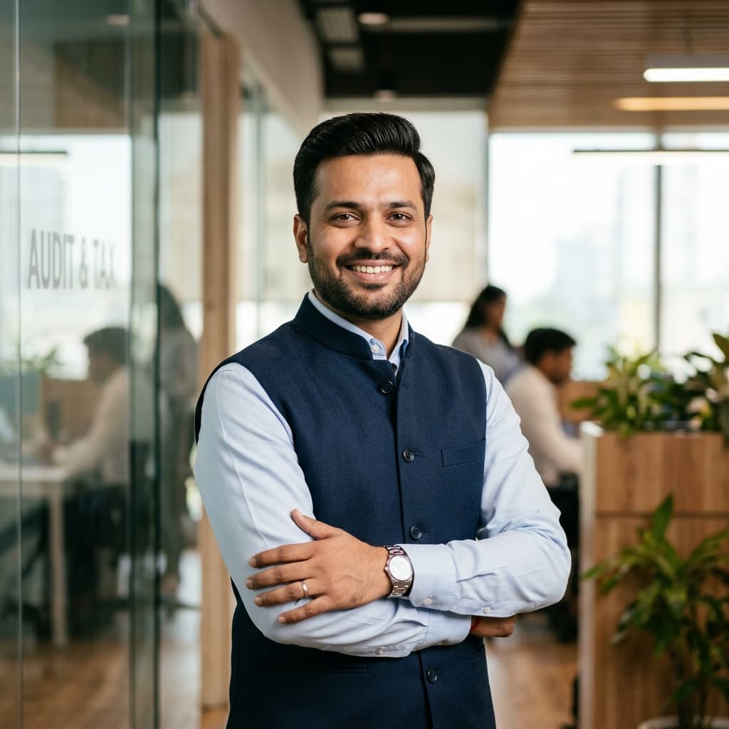 CA Ram Prasad, Founder of RVN & Associates Hyderabad