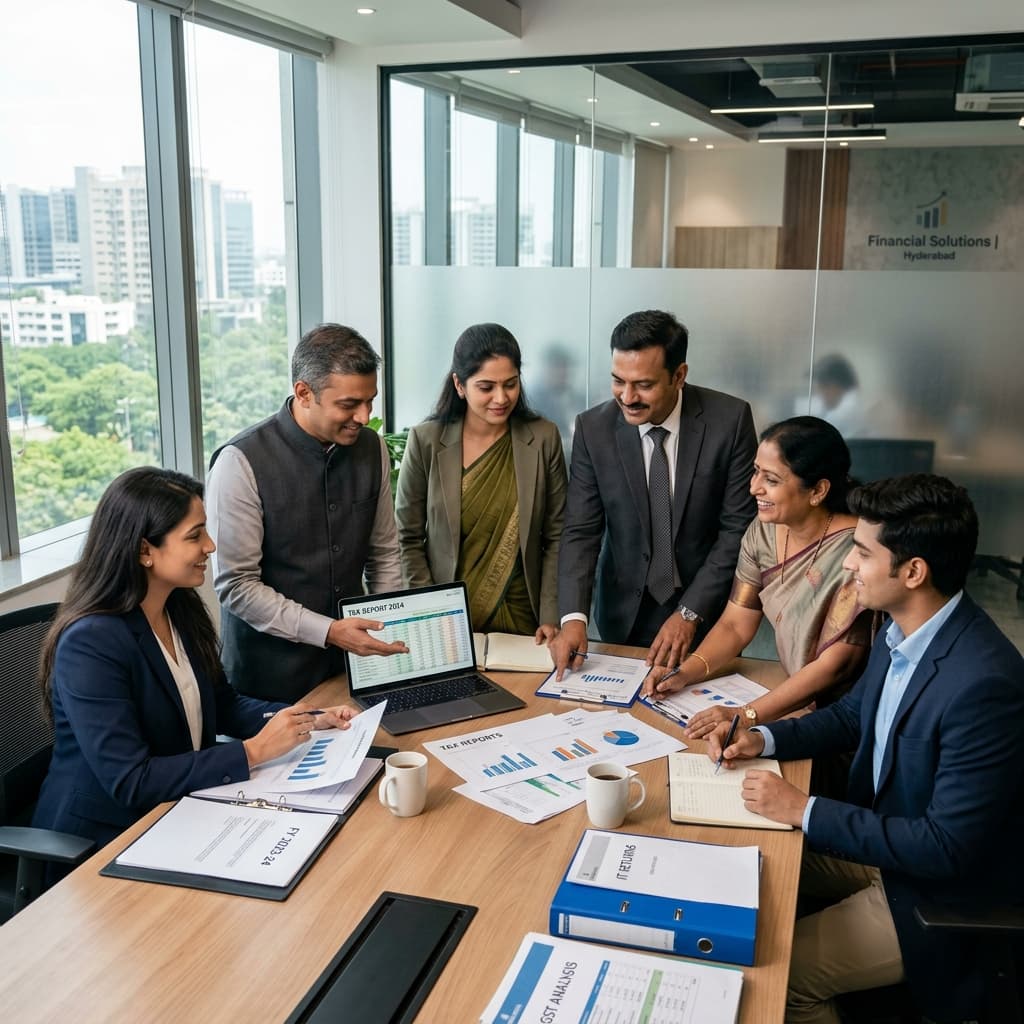 RVN & Associates Certified Tax Advisory Team in Hyderabad